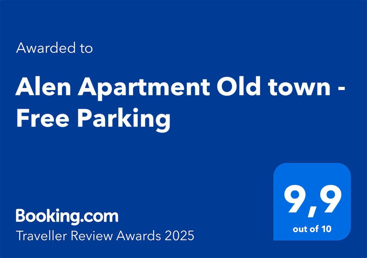 Alen Apartment Old Town - Free Parking SJJ Eksteriør billede